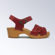 Sandales Ester rouge