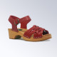 Sandales Ester rouge
