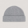 Bonnet court en laine cotelée