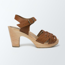 Sandales Rebecca Cognac