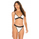 Soutien-gorge Silja noir et blanc 