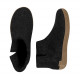 Chaussons Glerups anthracite en feutrine de laine